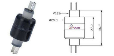 Gigabit-Ethernet-Mercury-Schleifring A2H 1800RPM 25.3mm äußer mit CER-FCC