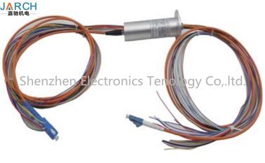 1 elektrischer optischer OptikSchleifring Kanal Millimeter-Faser mit 12 Stromkreisen 2A