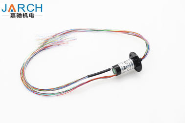 Miniaturenergie-Schleifring mit B-Flansch, mini elektrisches Schleifrad der Kapsel 2A für medizinische Ausrüstung
