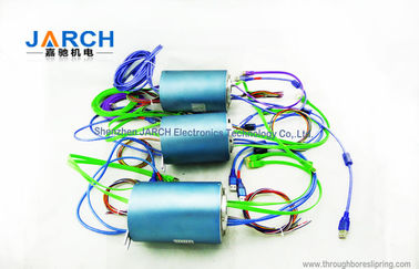 2 | 24 Stromkreise signalisieren USB-Ethernet-Schleifring Entstörungsaluminiumlegierung