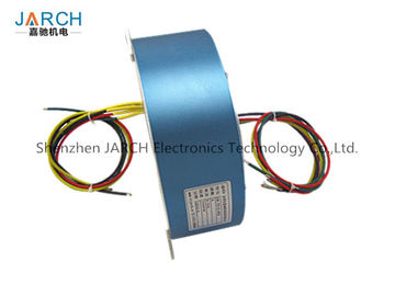 2A | 80A 120mm durch den gebohrten Schleifring/rotierende elektrische Schnittstelle verfügbar mit Ethernet
