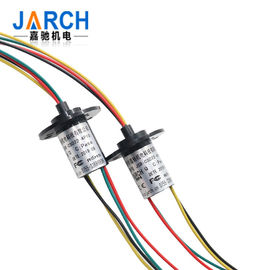 Kapsel-Schleifring-Übermittler Ods 12.4mm für CCTV/Robotik, unterer Stromkreis des Durchgangswiderstand-18