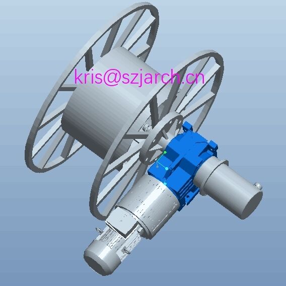 Hochleistungs-Kran-Kabeltrommel, die stabile Kabelauf- und -abwickelkapazitäten bietet, ideal für Kransysteme.